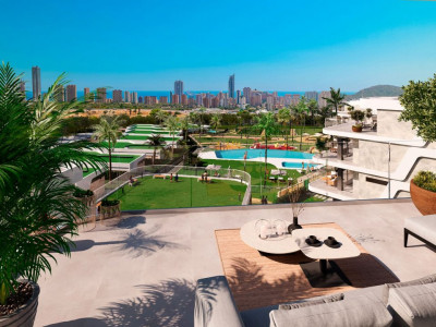 3 bedroom apartment - luxury Mediterranean complex Camporrosso Sierra Cortina