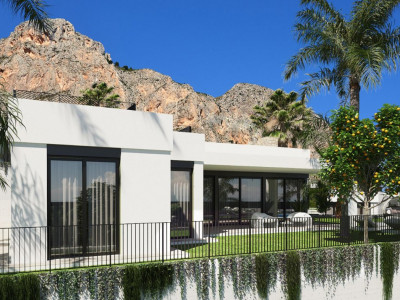 Villa individuala Polop Hills situata la baza Muntelui Ponoig