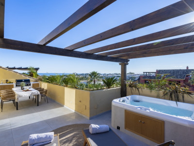 Renovated penthouse with panoramic sea view - Urb. Riviera Beach, Cancelada