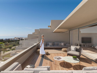 Penthouse 2 bedrooms with solarium in ISEA ESTEPONA I