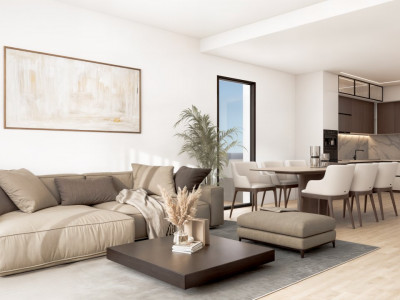 Second floor apartment with 2 bedrooms in the new project MY WHITE RESORT