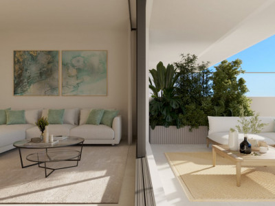 3 br. apartment, with terrace and sea view in the new project Aire-Cancelada 