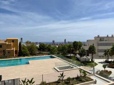New apartment with Panoramic Sea Views in Sierra Cortina, Finestrat