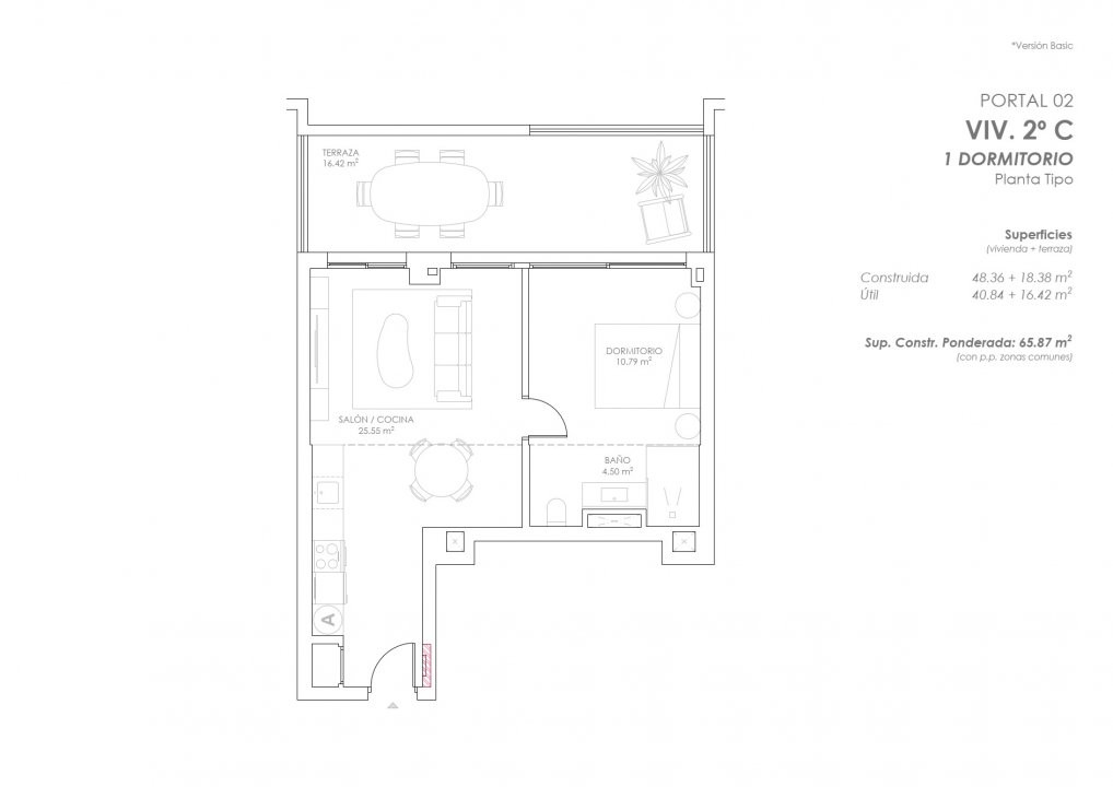 1 bedroom apartment - Contemporary Elegance at LUMINAL HOMES